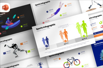 Sport Slide - Infographic PowerPoint Template